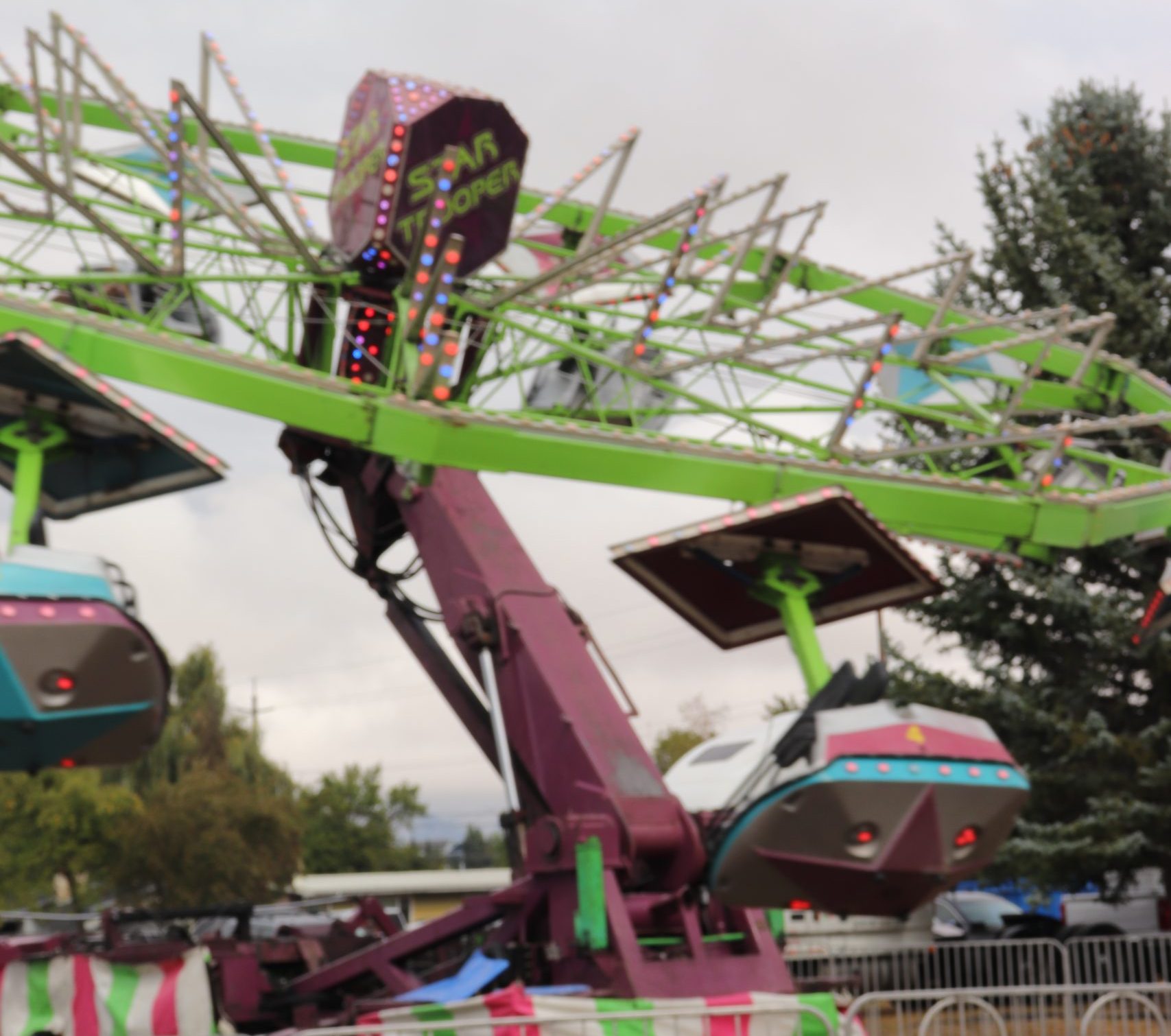 Crowds endured the rain at the Latah County Fair